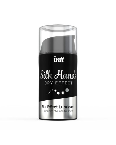 Ультрагуста силіконова змазка Intt Silk Hands (15 мл) з матовим ефектом, шовковистий ефект - Фото №2