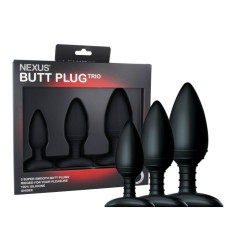 Набор анальных пробок Nexus Butt Plug Trio (мятая упаковка!!!)
