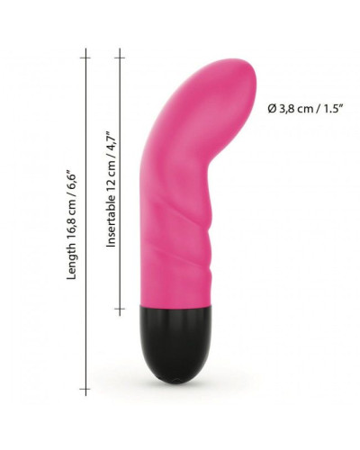 Вибратор Dorcel Expert G 2.0 Magenta для точки G, перезаряжаемый - Фото №6