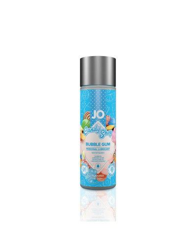 Лубрикант на водній основі JO H2O — Candy Shop — Bubblegum (60 мл) без цукру та парабенів - Фото №1
