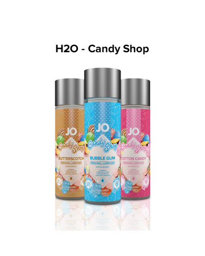 Лубрикант на водній основі JO H2O — Candy Shop — Bubblegum (60 мл) без цукру та парабенів - Фото №5
