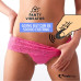 Вібратор в трусики FeelzToys Panty Vibrator Pink з пультом ДК, 6 режимів роботи, сумочка-чохол - Фото №4