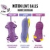 Вагинальные шарики с массажем и вибрацией FeelzToys Motion Love Balls Twisty с пультом ДУ, 7 режимов - Фото №3