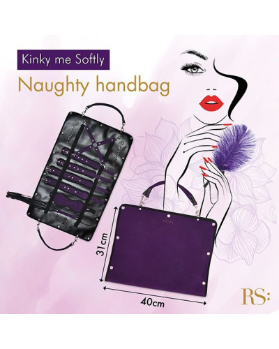 Подарунковий набір для BDSM RIANNE S — Kinky Me Softly Purple: 8 предметів для задоволення - Фото №3