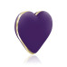 Вібратор-сердечко Rianne S: Heart Vibe Purple, 10 режимів, медичний силікон, подарункове паковання - Фото №2