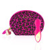 Мини-вибромассажер RIANNE S - Lovely Leopard Mini Wand Pink - Фото №1