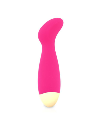 Вібратор для точки G Rianne S: Boa Mini Pink, 10 режимів роботи, медичний силікон, косметичка-чохол - Фото №2