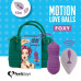 Вагинальные шарики с жемчужным массажем FeelzToys Motion Love Balls Foxy с пультом ДУ, 7 режимов - Фото №1