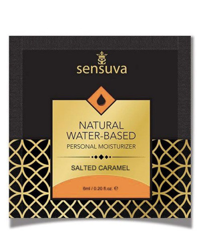 Пробник Sensuva - Natural Water-Based Salted Caramel (6 мл) - Фото №1