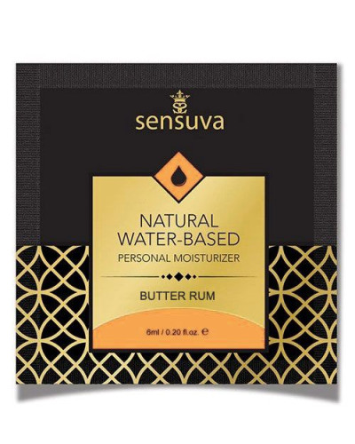 Пробник Sensuva - Natural Water-Based Butter Rum (6 мл) - Фото №1