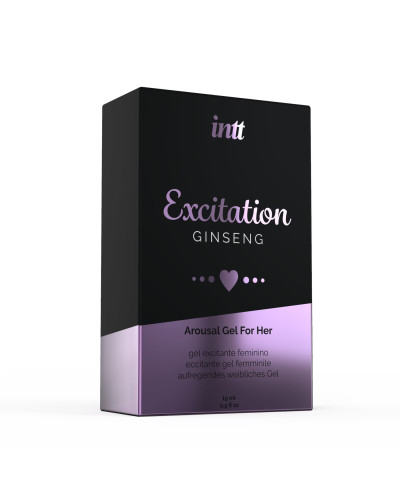 Збуджувальний гель Intt Excitation (15 мл) з екстрактом женьшеню, з ефектом вібрації - Фото №3