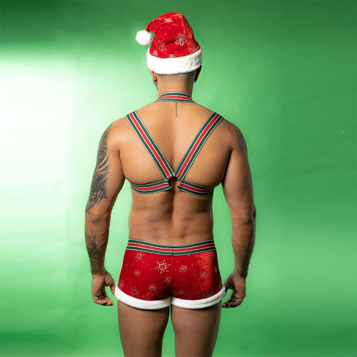 Новорічний чоловічий еротичний костюм JSY 9133 One Size