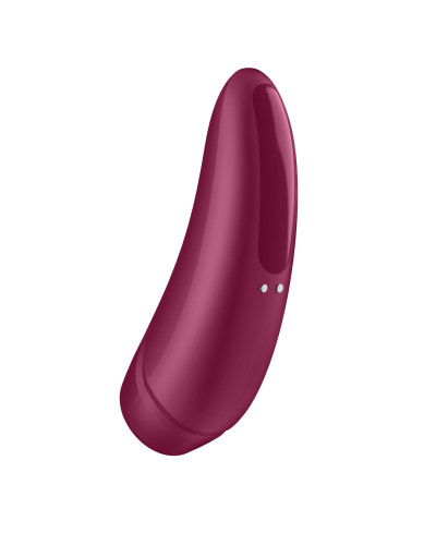 Вакуумний кліторальний стимулятор Satisfyer Curvy 1+ Rose Red з керуванням через інтернет - Фото №2