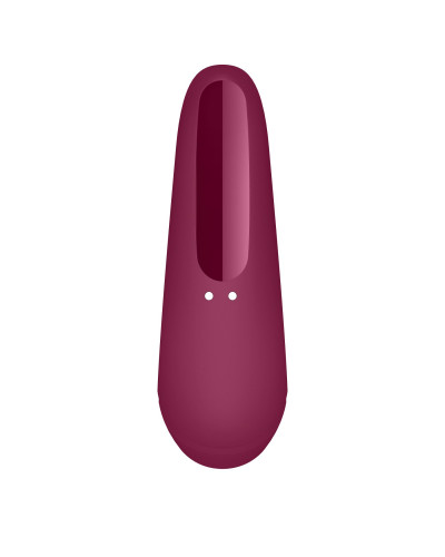 Вакуумний кліторальний стимулятор Satisfyer Curvy 1+ Rose Red з керуванням через інтернет - Фото №3