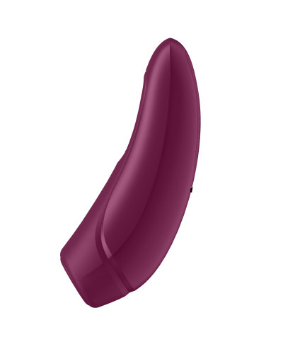 Вакуумний кліторальний стимулятор Satisfyer Curvy 1+ Rose Red з керуванням через інтернет - Фото №6