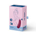 Вакуумний кліторальний стимулятор Satisfyer Curvy 1+ Rose Red з керуванням через інтернет - Фото №7