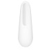Вакуумный клиторальный стимулятор Satisfyer Curvy 1+ White с управлением через интернет - Фото №3