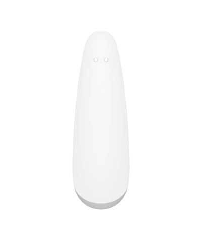 Вакуумний кліторальний стимулятор Satisfyer Curvy 2+ White з керуванням через інтернет - Фото №2