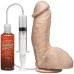 Кончающий фаллоимитатор Doc Johnson The Amazing Squirting Realistic Cock, ПВХ, диаметр 5,1см - Фото №1