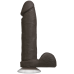 Фалоімітатор Doc Johnson The Realistic Cock 8 inch Black - ULTRASKYN, Vack-U-Lock, діаметр 5,1 см - Фото №1
