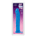 Фалоімітатор Doc Johnson Jelly Jewels Dong & Suction Cup Blue, діаметр 3,6 см, антибактеріальний ПВХ - Фото №2