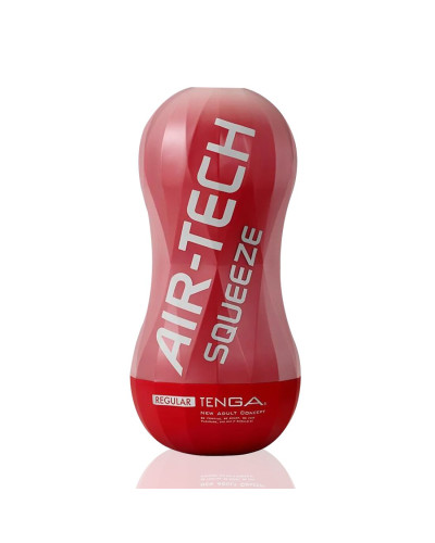 Мастурбатор Tenga Air-Tech Squeeze Regular, стисливий корпус, щільніший вхід - Фото №1