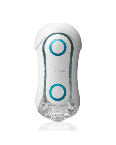 Мастурбатор Tenga Flip Orb — Blue Rush, з можливістю зміни тиску та стимулювальними кульками всереди - Фото №1