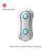 Мастурбатор Tenga Flip Orb — Blue Rush, з можливістю зміни тиску та стимулювальними кульками всереди - Фото №3