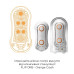 Мастурбатор Tenga Flip Orb — Orange Crash, с изменяемым сжатием, со стимулирующими шариками внутри - Фото №4