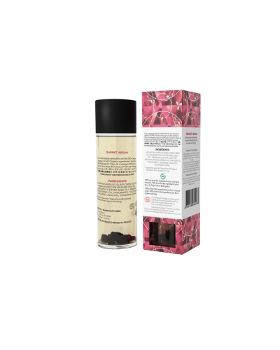 Массажное масло EXSENS Garnet Argan (чувственное с гранатом) 100мл, натуральное - Фото №2