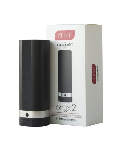 Интерактивный мастурбатор Kiiroo Onyx 2, 10 сжимающихся колец, не надо двигать, теледильдоника - Фото №1