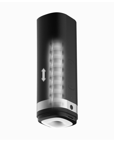 Интерактивный мастурбатор Kiiroo Onyx 2, 10 сжимающихся колец, не надо двигать, теледильдоника - Фото №3