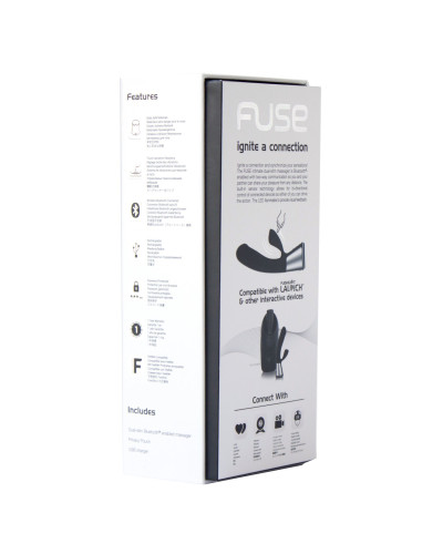 Интерактивный вибратор-кролик Ohmibod Fuse for Kiiroo Black - Фото №5