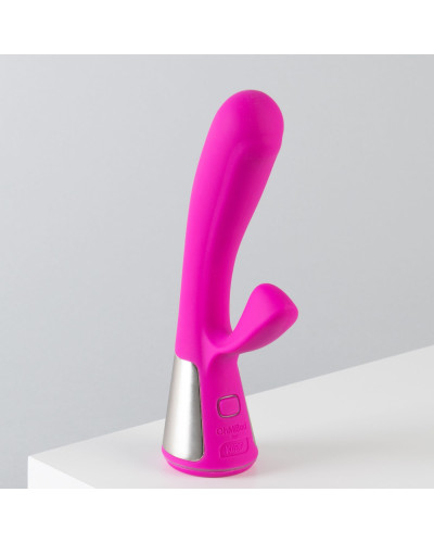 Інтерактивний вібратор-кролик Ohmibod Fuse for Kiiroo Pink - Фото №4