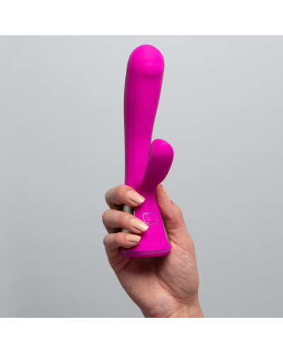 Інтерактивний вібратор-кролик Ohmibod Fuse for Kiiroo Pink - Фото №6
