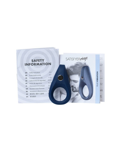Эрекционное виброкольцо Satisfyer Rocket Ring с удлиненным стимулятором клитора, перезаряжаемое - Фото №3