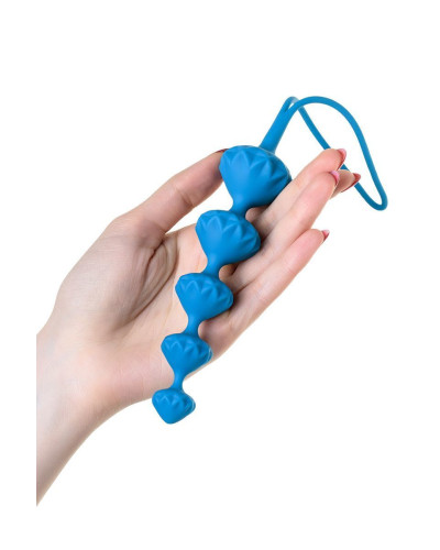 Набір анальних бус Satisfyer Beads Colored, силікон , макс. діаметр 3,3 см і 3,5 см - Фото №3