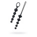 Набор анальных бус Satisfyer Beads Black, силикон, макс. диаметр 3,3 см и 3,5 см - Фото №2