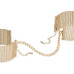 Наручники Bijoux Indiscrets Desir Metallique Handcuffs - Gold, металеві, стильні браслети - Фото №2