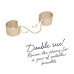 Наручники Bijoux Indiscrets Desir Metallique Handcuffs - Gold, металеві, стильні браслети - Фото №5