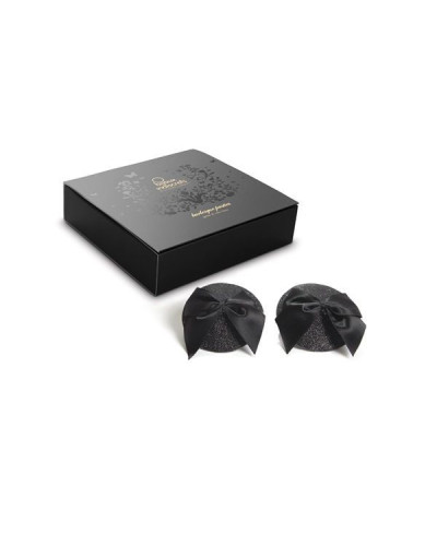 Пэстис Bijoux Indiscrets Burlesque pasties GLITTER and BOW - Фото №3