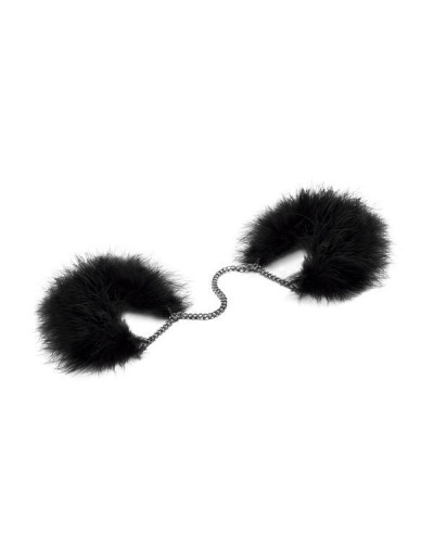 Пухнасті наручники Bijoux Indiscrets Za za zu - feahter handcuffs, пір'яні, подарункова упаковка - Фото №1