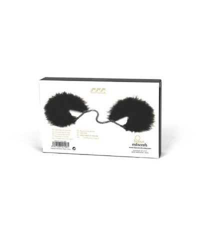 Пухнасті наручники Bijoux Indiscrets Za za zu - feahter handcuffs, пір'яні, подарункова упаковка - Фото №5
