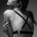 Портупея Bijoux Indiscrets MAZE - X Harness Black, экокожа - Фото №3