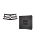 Портупея-пояс Bijoux Indiscrets MAZE - Wide Belt and Restraints Black, экокожа - Фото №2