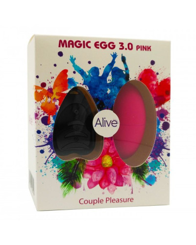 Віброяйце Alive Magic Egg 3.0 Pink із пультом ДУ - Фото №4