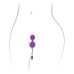Вагінальні кульки з вібрацією Adrien Lastic Kegel Vibe Purple, діаметр 3,7 см - Фото №6