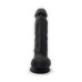 Фалоімітатор SilexD Johnny Black (MODEL 1 size 7in), двошаровий, силікон + Silexpan, діаметр 3,8см - Фото №2