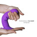 Дилдо с присоской Adrien Lastic Hitsens 3 Purple, отлично для страпона, диам. 4,1см, длина 18,2см - Фото №3