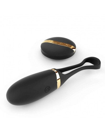 Виброяйцо Dorcel Secret Delight Gold с пультом ДУ, с турборежимом и голосовым управлением - Фото №1